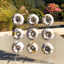 Load image into Gallery viewer, Wooden Wall Holds Donut Boards Stand Hanging Donuts Table Wedding Decoration Accessories Baby Shower Kids Birthday Party Decor