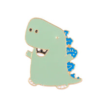 Load image into Gallery viewer, Animal enamel pins Cat yin yang anime pins and brooches for party Lapel pin badge Cartoon dinosaur bee jewelry gifts for women