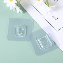 Load image into Gallery viewer, Double-Sided Adhesive Wall Hooks Hanger Strong Transparent Hooks Suction Cup Sucker Wall Storage Holder For Kitchen Bathroo