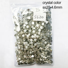 Load image into Gallery viewer, 1440pcs Glass 3D Rhinestones For Nail Art Design Gems Nail Decorations Crystal Strass AB Stones SS3-SS10