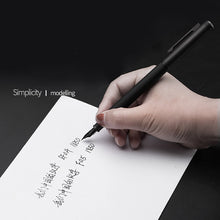 Load image into Gallery viewer, NEW Fountain Pen With Luxury Set 0.5mm Black F Nib Converter Pen Steel Ink Pens Simple Business Signing Pen Writing Pens
