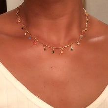 Load image into Gallery viewer, Bohemian Multi Layered Necklace for Women Vintage Portrait Coin Star Moon Pendant Necklace Geometric Collier Collares