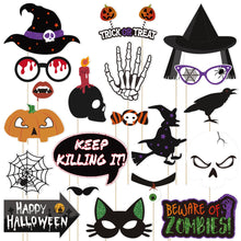 Load image into Gallery viewer, Amosfun 20PCS Halloween Party Photo Booth Accessory Camera Film Shooting Props Creative Party Supplies A5