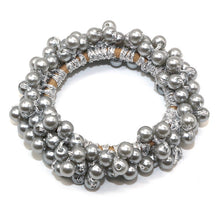 Load image into Gallery viewer, 14 Colors Woman Elegant Pearl Hair Ties Beads Girls Scrunchies Rubber Bands Ponytail Holders Hair Accessories Elastic Hair Band