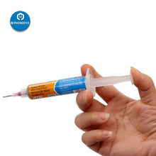 Load image into Gallery viewer, Mechanic Paste Flux 10CC Tin Soldering XG-Z40 Sn63/Pb37 25-45um with Syringe for Mobile Phone SMD PCB Repair Soldering Paste