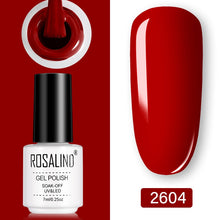 Load image into Gallery viewer, ROSALIND Gel Polish Set UV Vernis Semi Permanent Primer Top Coat 7ML Poly Varnish Gel Nail Art Manicure Gel Lak Polishes Nails