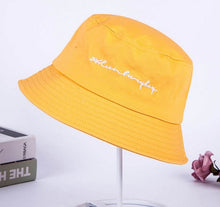 Load image into Gallery viewer, Men Women Bucket Hats women Street Style Harajuku Letters Print Outdoor Sunscreen Cotton travel Hunting Cap hats wholesale