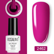 Load image into Gallery viewer, ROSALIND Gel Polish Set UV Vernis Semi Permanent Primer Top Coat 7ML Poly Varnish Gel Nail Art Manicure Gel Lak Polishes Nails
