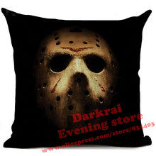 Load image into Gallery viewer, Halloween Horror Cushion Cover Chucky Annabelle Scream Clown Printed Throw Pillows Living Room Halloween Decorative Pillow Case