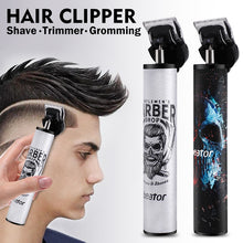 Load image into Gallery viewer, Buddha Barber Trimming Shaving Hair Beard Trimmer Rechargeable Hair Clipper Barbershop Cordless 0mm t-blade Shaver Outliner Men