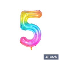 Load image into Gallery viewer, 1set Pink Donut Lip Ice Cream Popcorn Candy Foil Balloon Baby Shower Happy Birthday Decoration Balloon Boy Girl Cute Kid Toy