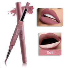 Load image into Gallery viewer, 20 Color Matte Lipstick Lip Liner 2 In 1 Brand Makeup Lipstick Matte Durable Waterproof Nude Red Lipstick Lips Make Up