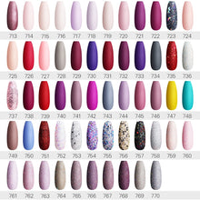 Load image into Gallery viewer, UR SUGAR 7.5ml Matte Nail Gel Polish Purple Series Hybrid Varnish Nail Art Semi Permanent UV Gel Varnish Soak Off Matte Top Coat