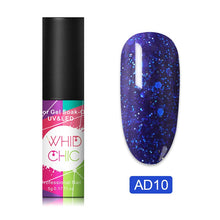 Load image into Gallery viewer, WHID CHIC Thermal Glitter Soak Off UV Gel Polish Sparkling Temperature Color-changing Varnish Gel Nail Art varnish Decor