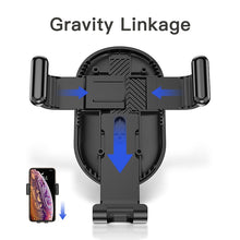 Load image into Gallery viewer, KUULAA Car Phone Holder Gravity Stand Mobile Support Holder in Car Phone Mount Holder Stand for iPhone Samsung Xiaomi