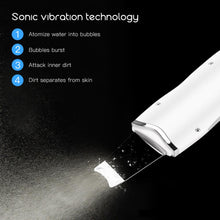 Load image into Gallery viewer, Ultrasonic Face Cleaning Skin Scrubber Facial Cleansing Peeling Machine Pore Cleaner + RF EMS LED Anti Aging Facial Massager 39