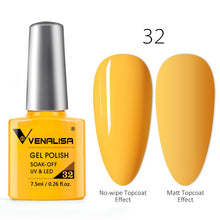 Load image into Gallery viewer, Summer Neon Color Enamel UV Gel Nail Polish Nail Art Design Manicure Venalisa 7.5Ml Soak Off UV Gel Nail Polish Lacquer Varnish