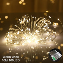 Load image into Gallery viewer, Curtain Fairy String Light LED Christmas Decorations for Home Garland Xmas Light Christmas New Year 2021 Navidad Ornament Gift