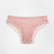 Load image into Gallery viewer, FINETOO Cotton Women's Panties Sexy Lace Underwear Solid Color Briefs For Women M-XL Sexy Underpants Comfortable Female Lingerie
