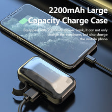 Load image into Gallery viewer, H&A Bluetooth V5.0 Earphones Wireless Headphones With Microphone Sports Waterproof Headsets 2200mAh Charging Box For Android