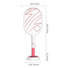 Load image into Gallery viewer, Electric Mosquito Swatter Mosquito Killer Lamp USB Rechargeable Kill Fly Bug Zapper Killer Trap 3000V Electric Shock With Lights