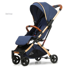 Load image into Gallery viewer, Babyfond 5.8KG Light Stroller Gold Frame Car Portable Carriage Umbrella Baby Stroller Newborn Travelling Pram On Plane Gifts