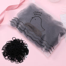 Load image into Gallery viewer, 100pcs/Set Bag Packed Girls Cute Colorful Elastic Hair Bands Gum For Ponytail Holder Scrunchie Headband Fashion Hair Accessories