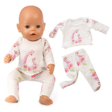 Load image into Gallery viewer, New Doll Clothes Born Baby Fit 18 inch 40-43cm Unicorn cactus dress Doll Accessories Clothes For Baby Festival Birthday G