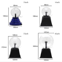 Load image into Gallery viewer, Novelty Magic Crystal Plasma Ball Touch Lamp 220V LED Night Light Child Nightlight Birthday Christmas Kids Decor Gift Lighting