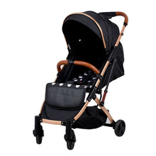 Load image into Gallery viewer, Babyfond 5.8KG Light Stroller Gold Frame Car Portable Carriage Umbrella Baby Stroller Newborn Travelling Pram On Plane Gifts