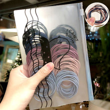 Load image into Gallery viewer, 50/100pcs/Set Girls Colorful Nylon Small Elastic Hair Bands Children Ponytail Holder Scrunchie Headband Kids Hair Accessories