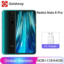 Load image into Gallery viewer, Global Version Xiaomi Redmi Note 8 Pro 6GB 128GB 64GB Smartphone 64MP Quad Camera Helio G90T Octa Core 6.53" Screen 4500mAh NFC