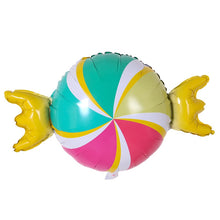 Load image into Gallery viewer, 1set Pink Donut Lip Ice Cream Popcorn Candy Foil Balloon Baby Shower Happy Birthday Decoration Balloon Boy Girl Cute Kid Toy
