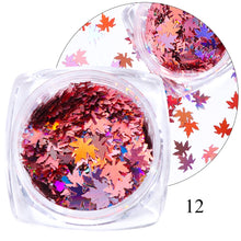 Load image into Gallery viewer, Holographic Powder on Nails Laser Silver Glitter Chrome Nail Powder DIP Shimmer Gel Polish Flakes for Manicure Pigment CH1028-4