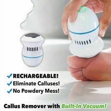 Load image into Gallery viewer, Electric Foot Grinder Vacuum Callus Remover Foot Pedicure Tools Rechargeable Foot Files Clean Tools for Hard Cracked Skin