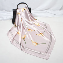 Load image into Gallery viewer, Fashion Scarves for Women Shawl Print Silk Satin Hijab Scarf Female Bandana 90*90cm Luxury Brand Square Shawls Scarfs For Ladies