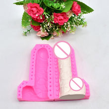 Load image into Gallery viewer, Male Sexy Penis Shape Silicone Soap Molds Form For Chocolate Resin Gypsum Ice Candle Birthday Party Cake Decoration Dick Adult