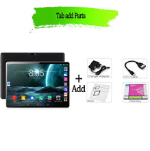 Load image into Gallery viewer, New Original 10 inch Tablet Pc Android 7.0 Google Market 3G Phone Call Dual SIM Cards BDF Brand WiFi GPS Bluetooth 10.1 Tablets