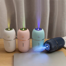 Load image into Gallery viewer, M Humidifier 300ML Ultrasonic USB Aroma Essential Oil Diffuser Romantic Color Night Lamp Mist Maker Humidificador Portable