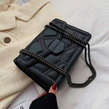 Load image into Gallery viewer, Rivet Chain Brand Designer PU Leather Crossbody Bags For Women 2021 Simple Fashion Shoulder Bag Lady Luxury Small Handbags