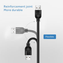 Load image into Gallery viewer, New USB 2.0 Male to Female USB Cable 1.5m 3m 5m Extender Cord Wire Super Speed Data Sync Extension Cable For PC Laptop Keyboard