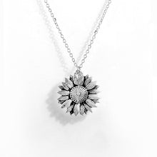 Load image into Gallery viewer, 2019 New Women Gold Necklace You are my sunshine Open Locket Sunflower Pendant Necklace Men Gifts Free Dropshipping