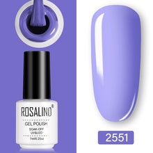 Load image into Gallery viewer, ROSALIND Gel Polish Set UV Vernis Semi Permanent Primer Top Coat 7ML Poly Varnish Gel Nail Art Manicure Gel Lak Polishes Nails