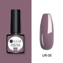 Load image into Gallery viewer, UR SUGAR Nude Glitter Gel Nail Polish Varnish Pink Rose Gold Shimmer Soak Off UV LED Nails Gel varnish 7.5ml