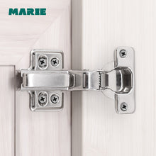 Load image into Gallery viewer, HH103-C Cabinet Hinge Soft Close Kitchen Full Overlay Concealed Hydraulic Furniture Cupboard Door Hinge