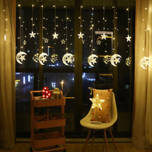 Load image into Gallery viewer, Curtain Fairy String Light LED Christmas Decorations for Home Garland Xmas Light Christmas New Year 2021 Navidad Ornament Gift