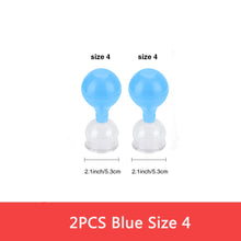 Load image into Gallery viewer, Vacuum Cupping Set Rubber Head Glass Suction Body Cup Massage Cans Anticellulite Massager Chinese Medical Therapy Massage Jars