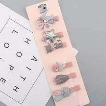 Load image into Gallery viewer, Cute girl hairpin hair accessories Korean princess version of the headdress girl birthday gift flower headdress hairpin gift