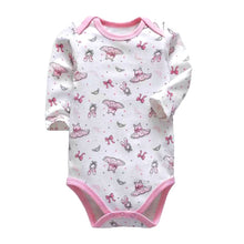 Load image into Gallery viewer, Baby Boys Clothing Newborn Bodysuit Long Sleeve 100% cotton Babies Infant Toddler 3 6 9 12 18 24 Months Girls Clothes