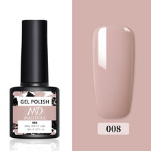 Load image into Gallery viewer, MAD DOLL 8ml 60 Colors Gel Nail Polish Nail Color Nail Gel varnish Soak Off UV Gel Varnish Base Coat No Wipe Top Coat
